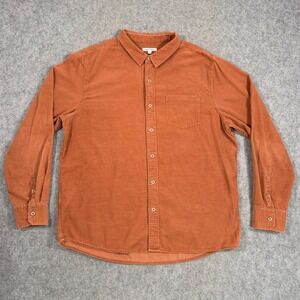 Banks Journal Sierra Brown Roy Long Sleeve Button Woven Shirt‎ Men's Size Large
